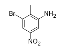 2-甲基-3-溴-5-硝基苯胺