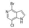 4-溴-7-氯-1H-吡咯并[3,2-c]吡啶