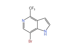 7-溴-4-(三氟甲基)-1H-吡咯并[3,2-c]吡啶