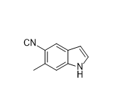 6-甲基-1H-吲哚-5-甲腈