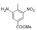 3-氨基-4-甲基-5-硝基苯甲酸甲酯
