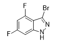 3-溴-4,6-二氟-1H-吲唑