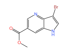 3-溴-4-氮杂吲哚-6-甲酸甲酯