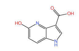 5-羟基-4-氮杂吲哚-3-羧酸