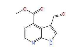 4-甲氧羰基-7-氮杂吲哚-3-甲醛