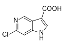 6-氯-5-氮杂吲哚-3-羧酸