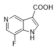 7-氟-1H-吡咯并[3,2-c]吡啶-3-羧酸