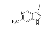 3-碘-6-(三氟甲基)-1H-吡咯并[3,2-c]吡啶