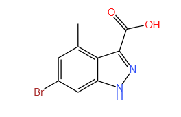 6-溴-4-甲基-1H-吲唑-3-羧酸