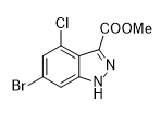 6-溴-4-氯-1H-吲唑-3-甲酸甲酯