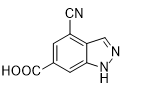 4-氰基-1H-吲唑-6-羧酸