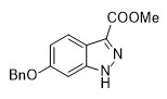 6-(苄氧基)-1H-吲唑-3-甲酸甲酯