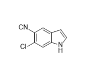 6-氯-1H-吲哚-5-甲腈