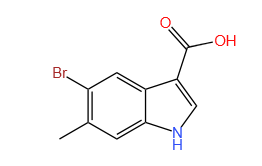 5-溴-6-甲基-1H-吲哚-3-羧酸