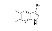 3-溴-5.6-二甲基-7-氮杂吲哚