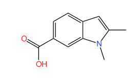1,2-二甲基-吲哚-6-羧酸