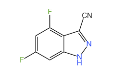 4,6-二氟-1H-吲唑-3-甲腈