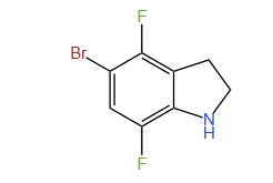 5-溴-4,7-二氟-1H-吲哚啉