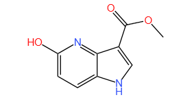 5-羟基-4-氮杂吲哚-3-甲酸甲酯