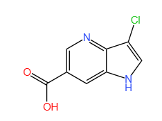 3-氯-4-氮杂吲哚-6-羧酸