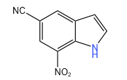 7-硝基-1H-吲哚-5-甲腈