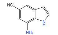 7-氨基-1H-吲哚-5-甲腈
