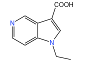 1-乙基-1H-吡咯并[3,2-c]吡啶-3-羧酸
